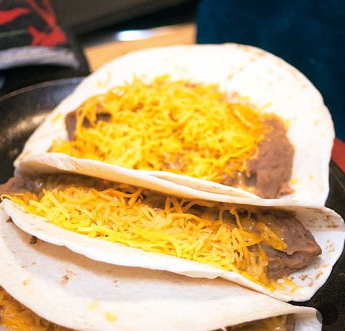 Placeholder image of Bean & Cheese Taco